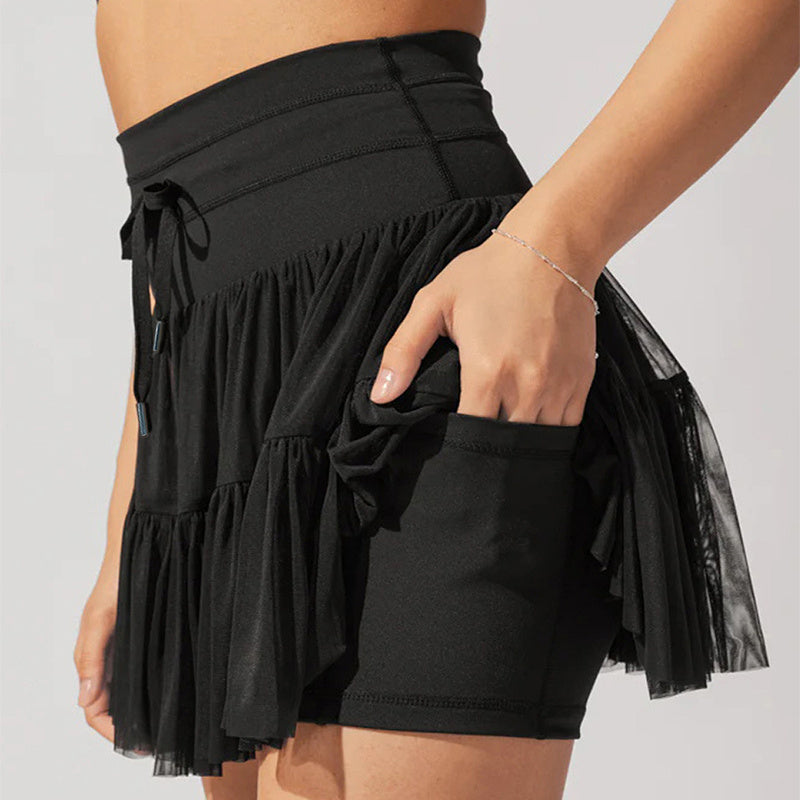 BalletFlow® | Mesh Layered Active Skort