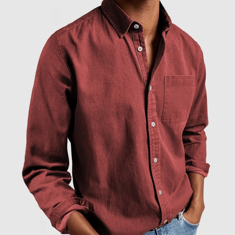 Flexure® | Casual Oxford Shirt - The Pine Avenue