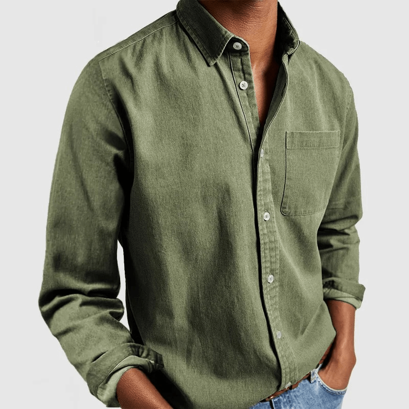 Flexure® | Casual Oxford Shirt - The Pine Avenue