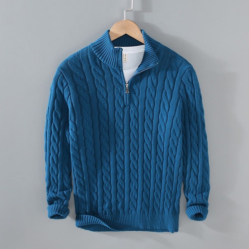 Harbor® | Luxe Cable Knit Sweater - The Pine Avenue