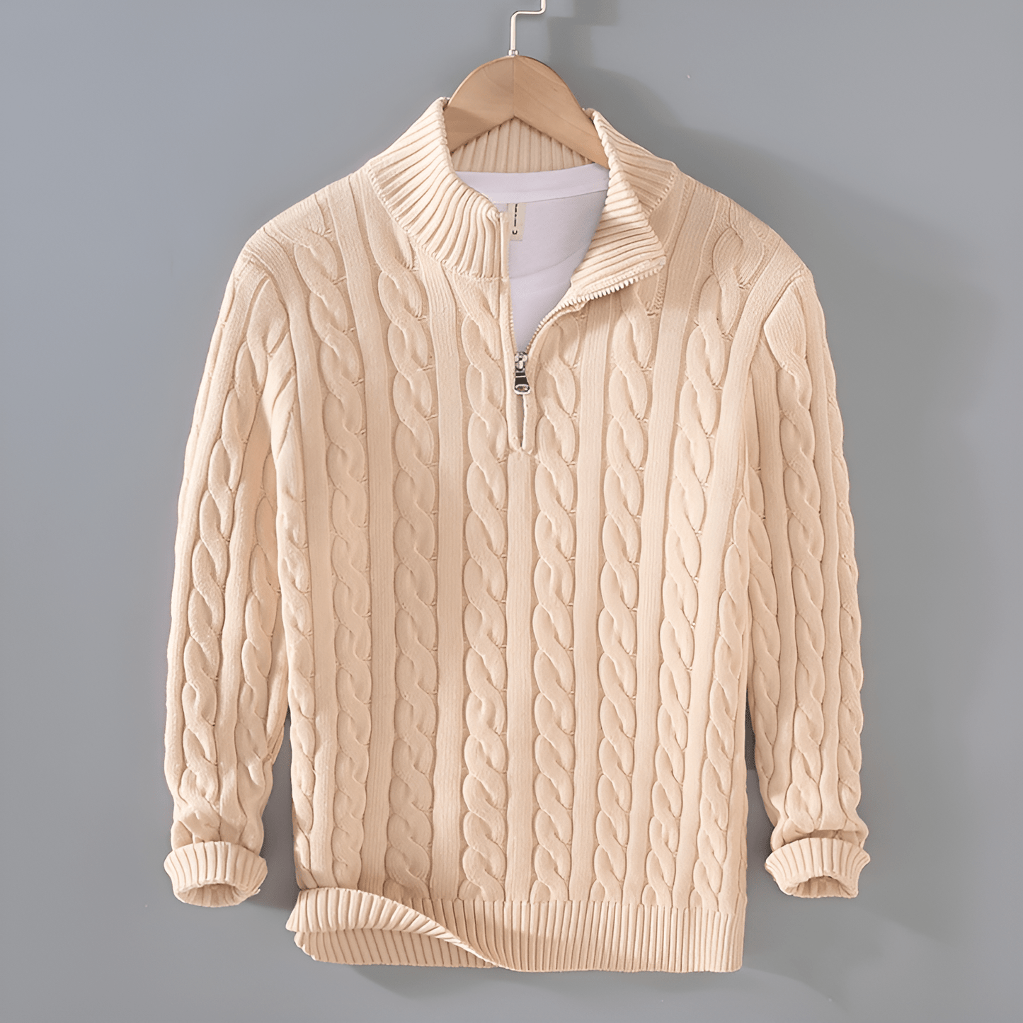 Harbor® | Luxe Cable Knit Sweater - The Pine Avenue