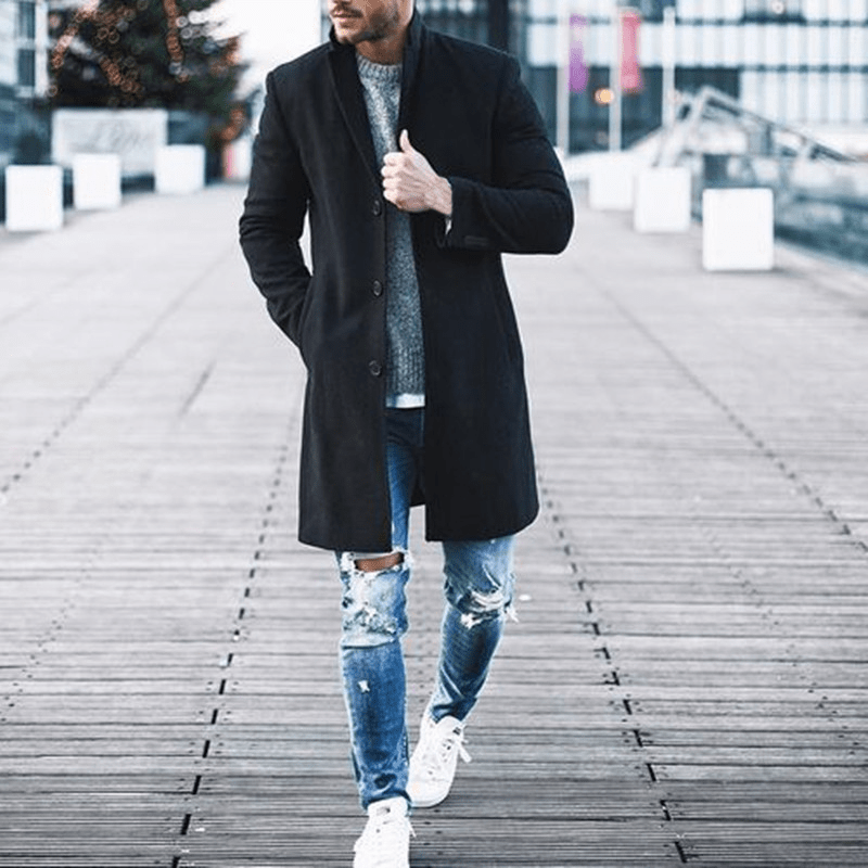 UrbanElite® | Tailored Overcoat - The Pine Avenue